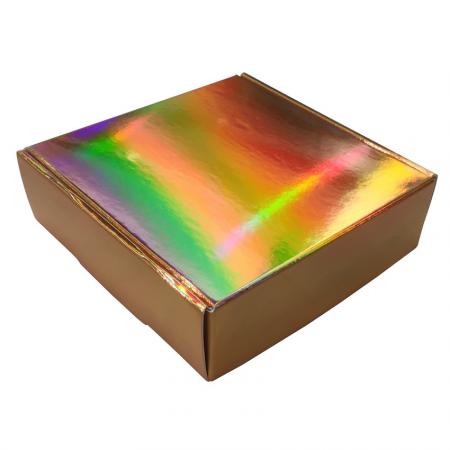 stock holographic gift box